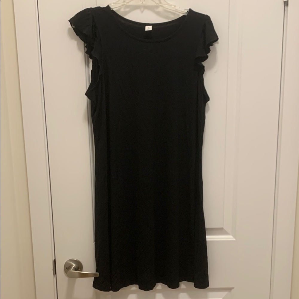 Black Old Navy dress Large